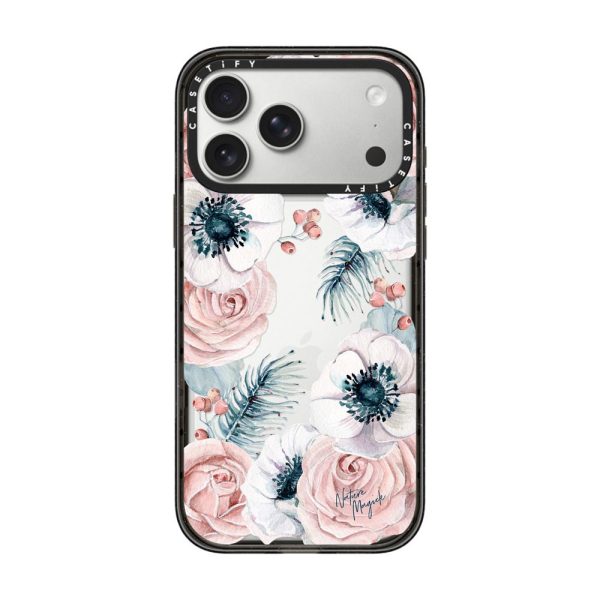 Casevello Winter Blossom Love iPhone Case