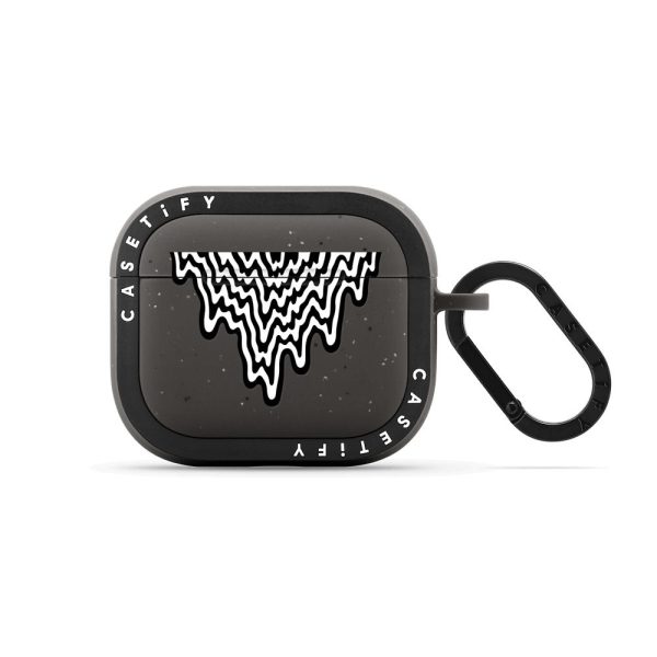 Black & White Drip AirPods Case