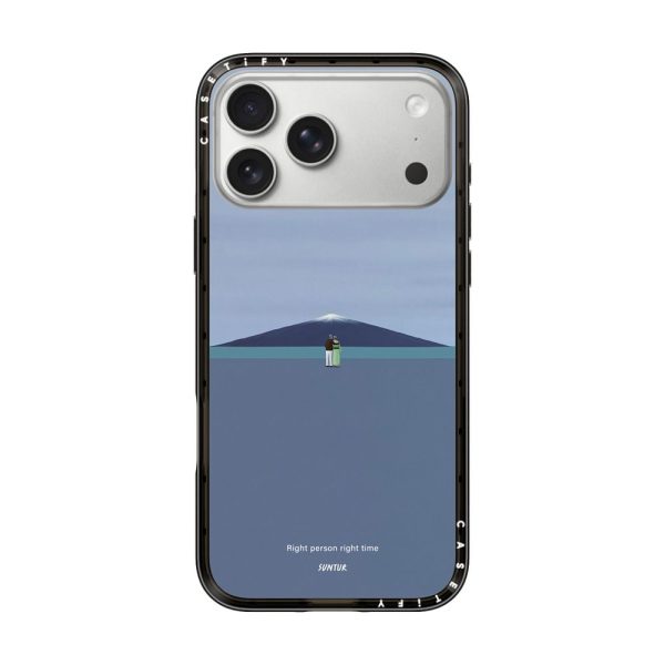 Casevello Right person right time iPhone Case