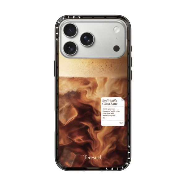 Casevello Iced Vanilla Cloud Latte iPhone Case
