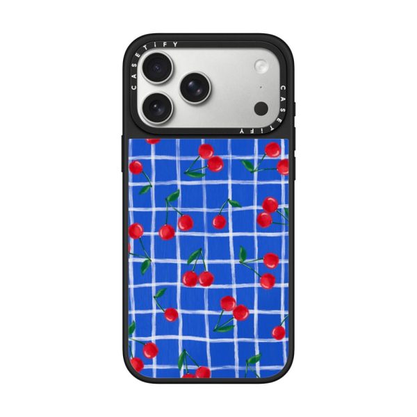 Casevello Cherry Plaid iPhone Case - 440dbc
