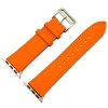 Genuine Leather Watch Strap Apple Watch - Orange