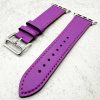 Genuine Leather Watch Strap Apple Watch - Purple