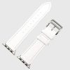 Genuine Leather Watch Strap Apple Watch - White