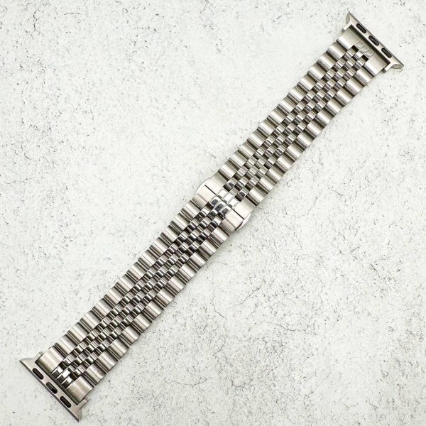 Jubilee Metal Strap Apple Watch - Silver