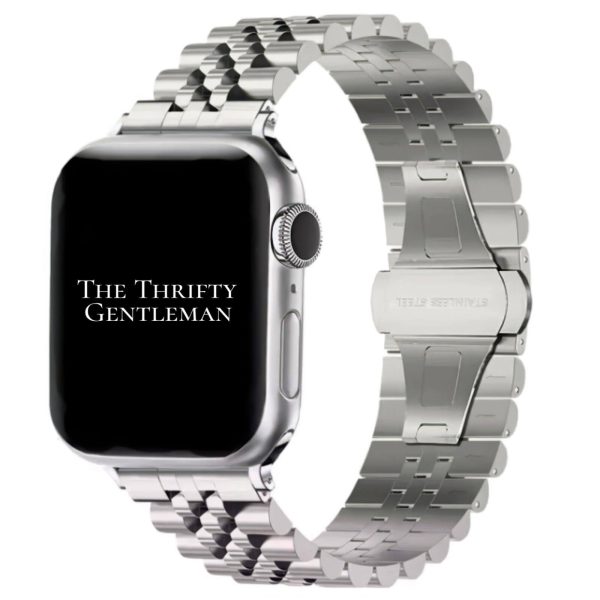 Jubilee Metal Strap Apple Watch - Silver
