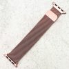 Milanese Mesh Metal Strap Apple Watch - Chrome Pink