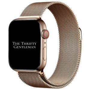 milanese-mesh-metal-apple-watch-strap-rose-gold-the-thrifty-gentleman.jpg Milanese Mesh Metal Strap Apple Watch - Rose Gold