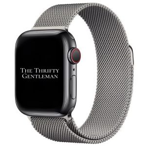 Milanese Mesh Metal Strap Apple Watch - Silver