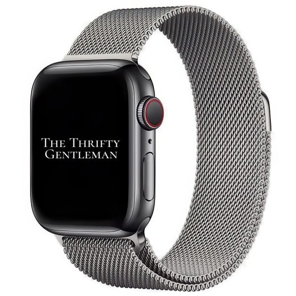 Milanese Mesh Metal Strap Apple Watch - Silver