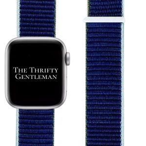 Nylon Sport Strap Apple Watch - Abyss Blue