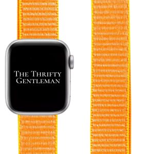 Nylon Sport Strap Apple Watch - Canary Yellow