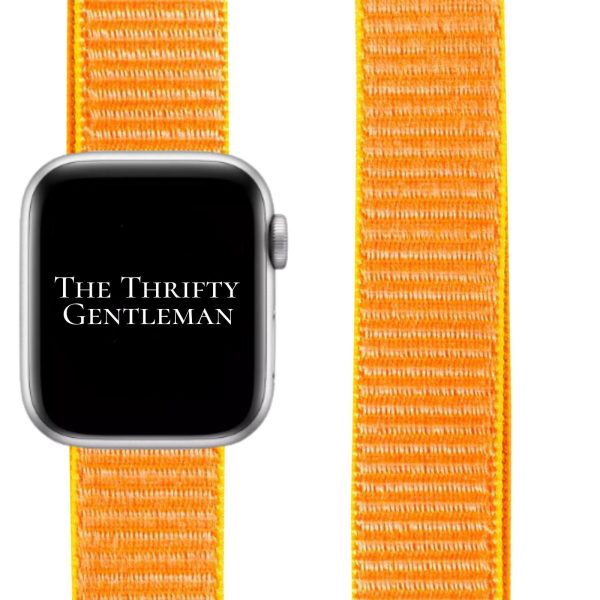 Nylon Sport Strap Apple Watch - Canary Yellow