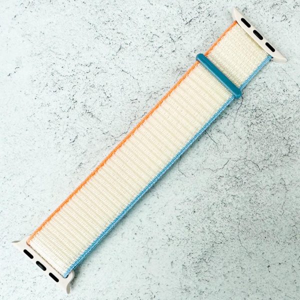 Nylon Sport Strap Apple Watch - Cream