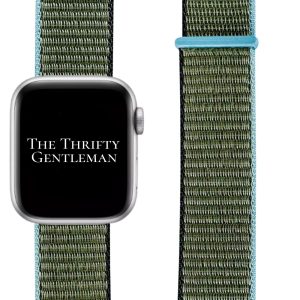 Nylon Sport Strap Apple Watch - Inverness Green