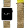 Nylon Sport Strap Apple Watch - Khaki Yellow