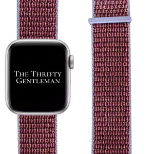 Nylon Sport Strap Apple Watch - Lilac
