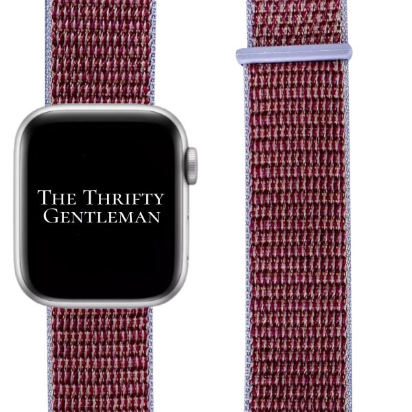 Nylon Sport Strap Apple Watch - Lilac