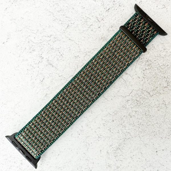 Nylon Sport Strap Apple Watch - Neptune Green