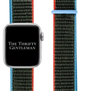 Nylon Sport Strap Apple Watch - Olive Green