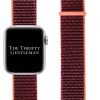 Nylon Sport Strap Apple Watch - Plum Purple