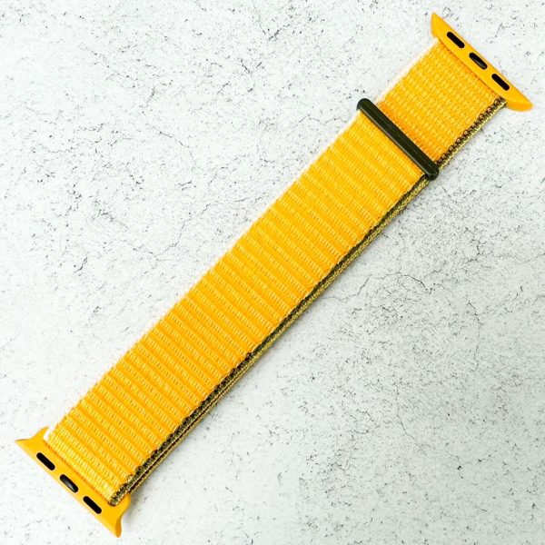 Nylon Sport Strap Apple Watch - Sunflower Yellow