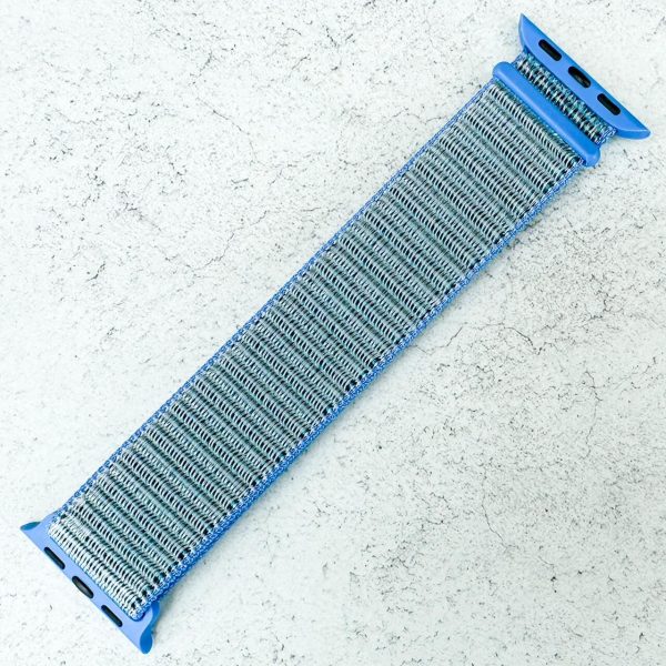 Nylon Sport Strap Apple Watch - Tahoe Blue