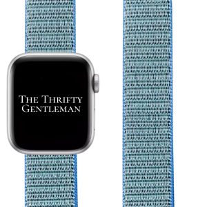 Nylon Sport Strap Apple Watch - Tahoe Blue