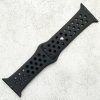 Silicone Sport Watch Strap Apple Watch - Black