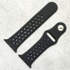 Silicone Sport Watch Strap Apple Watch - Black