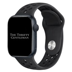 silicone-sport-watch-band-for-apple-watch-in-black-the-thrifty-gentleman.jpg Silicone Sport Watch Strap Apple Watch - Black