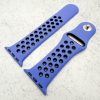 Silicone Sport Watch Strap Apple Watch - Blue / Black