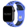 Silicone Sport Watch Strap Apple Watch - Blue / Black