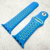Silicone Sport Watch Strap Apple Watch - Blue / Light Blue