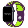Silicone Sport Watch Strap Apple Watch - Purple / Green