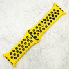Silicone Sport Watch Strap Apple Watch - Yellow / Navy Blue
