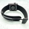 Silicone Strap With Magnetic Clasp Apple Watch - Black / White