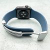 Silicone Strap With Magnetic Clasp Apple Watch - Blue