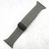 Silicone Strap With Magnetic Clasp Apple Watch - Grey