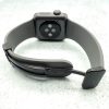 Silicone Strap With Magnetic Clasp Apple Watch - Grey / White