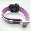 Silicone Strap With Magnetic Clasp Apple Watch - Light Purple