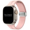Silicone Strap With Magnetic Clasp Apple Watch - Pink