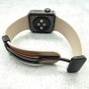 Silicone Strap With Magnetic Clasp Apple Watch - Beige / Orange