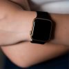 Classic Silicone Strap Apple Watch - Black
