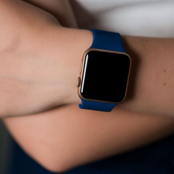 Classic Silicone Strap Apple Watch - Ocean Blue
