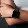 Classic Silicone Strap Apple Watch - Olive Green